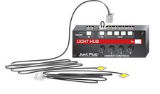 Woodland Scenics JP5700 Just Plug Lighting System - Lights & Hub Set picture