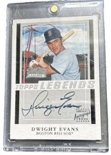 2003 Topps - Team Topps Legends Autographs Dwight Evans #TT-DE (AU) picture