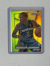 2014-15 Panini Prizm Brandon Jennings Gold Prizm /10 Detroit Pistons #39 picture
