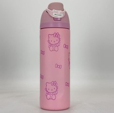 Owala x Hello Kitty Pink Rose Quartz Bottle 24 oz 950 ML Rare Limit picture