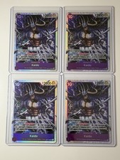 Kaido SR OP17-063 The World’s Strongest Warriors One Piece 4 Card Play Set Lot picture