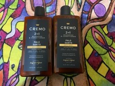 2~Cremo Palo Santo 2-in-1 Shampoo & Conditioner 16oz Each. Deep & Smoky. picture