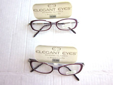 CLOSEOUT  Magnivision Elegant Eyes Reading Glasses 'HR10A' - +1.00 - 2 Pairs picture