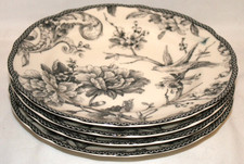 222 Fifth Adelaide Black Floral/Bird Round 8.5