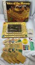 1971 Voice of the Mummy Game by Milton Bradley Complete/Working Green Jewels picture