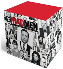 Mad Men: The Complete Collection DVD, 32-Disc Gift Set W/ Tumblers NEW  picture