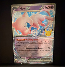 The Pokémon Company Pokemon TCG Mew EX 066/128 160 HP Holo Full Art ENG picture