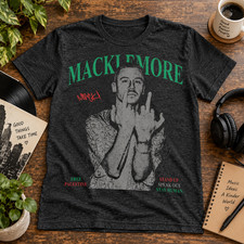Vintage Macklemore Singer Shirt 90s Bootleg Rap Tee Unisex Cotton Top picture