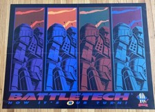 FASA Battletech - Vintage - 1991 WASP Poster promo now its our turn picture