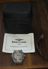 Breitling Two-Tone White Dial 39mm 81.950 Chronograph Automatic Date Watch -READ picture