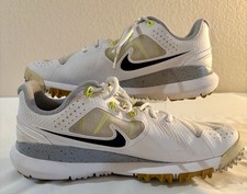 Nike Tiger Woods TW 2014 Volt 652627-100 Spikeless Golf Shoe Cleat Mens Size 9.5 picture
