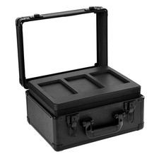 Portable Graded Card Storage Box for 70 PSA Sport Slabs Protector with Clear Lid picture