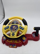 RARE Disney Junior Mickey Mouse Roadster Racers Electronic Toy Steering Wheel picture