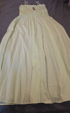 NWT  J.Crew Wave Maxi Dress Cotton Voile Pale Willow Green Smocked M Sundress picture