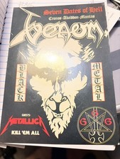 Vintage Rare Venom/metallica Tour Postcard picture