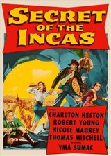 SECRET OF THE INCAS New Sealed DVD Remastered 1954 Charlton Heston Robert Young picture