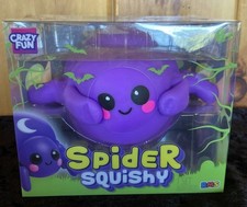 NEW RMS CRAZY FUN SPIDER Squishy Purple Halloween Sensory/Stress Toy NIB 🕸️ picture