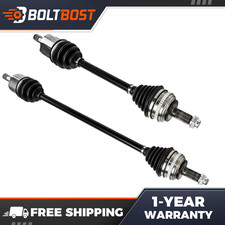 Pair Front CV Axle Shafts For Honda Civic 1.6L 1996-2000 Civic VX 1.5L 1992-1995 picture