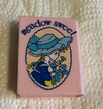 Rare 1976 Vintage Japan Sanrio Meadow Sweet Eraser with Case, New picture