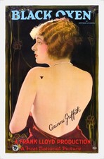 BLACK OXEN (1923) - ultra rare one sheet 27