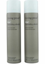 Set of 2 Living Proof No Frizz Humidity Shield Finishing Spray 5.5 oz NEW picture