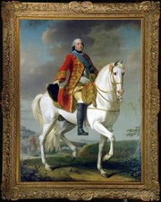 Alexander Roslin Louis Philippe Duke of Orleans Equestrian Oil Painting Canvas picture