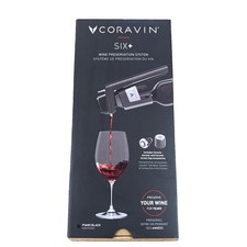 Coravin Timeless Six+ Wine Preservation System - Piano Black - Brand New In Box picture