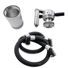 UPR Catch Can Fits 11-23 F150 Ecoboost 2.7 3.5 5.0 Free Continental Braided Hose picture