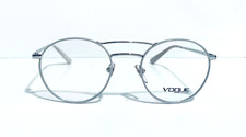 VOGUE VO 4059 5058 NUDE BEIGE SILVER ROUND AUTHENTIC EYEGLASSES RX 48-19-135 NEW picture