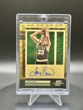 2021-22 Contenters Optic Larry Bird Legendary Auto Gold Vinyl Prizm LCA-LBI 1/1 picture
