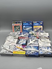 Vintage Commercial Airliner Model Kit & Diecast Miniature Collection Lot 15 Pcs picture