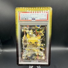 The Pokémon Company Pikachu EX XY124 XY Black Star Promo Holo PSA 7 EN picture