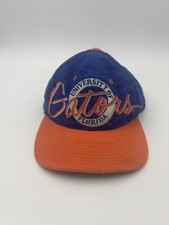 Vtg 90s The Game Florida Gators University Of Florida Embroidered Spellout Hat picture