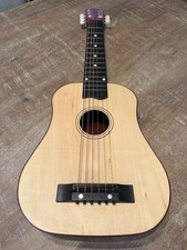 6 string Concert Ukelele - Light Wood w Red Back picture