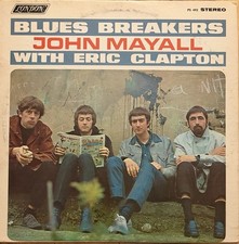Blues Breakers John Mayall Eric Clapton Original Vinyl LP VG+/VG+ Stereo picture