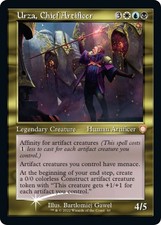MTG: BRC - Urza Chief Artificer Display Commander Thick Stock (#40, Foil, M, NM) picture