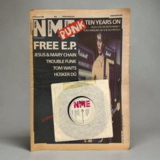 Vintage NME Magazine Feb 1 1986 Punk 10 Years On Cover Big Four 7