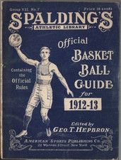 Spalding's 1912-1913 Basketball Guide, Group VII, #7 Spalding's Athletic Library picture