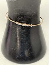 Suzanne Kalan Gold W/Diamonds Bracelet (Stamped 18K-Tested 17.80KT,18.26KT) 3.9g picture