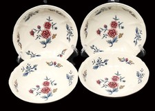 Wedgwood Williamsburg Potpourri Coupe Cereal Salad Bowls Set of 4 England 6.25