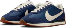 Nike Pacific Navy Blue White Lace Up Casual Sneakers Women's Shoes picture