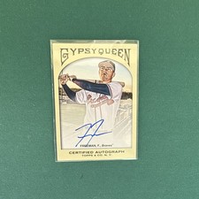 Topps 2011 Gypsy Queen Freddie Freeman Atlanta Braves Auto GQA-FF Insert picture