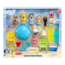 Bluey Figure & Accessory Beach Multipack picture