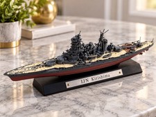 IJN Kirishima WWII Japanese Battleship Model Warship Naval Display Collectable picture