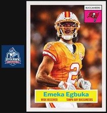 2026 Topps NFL Living Set #4 Emeka Egbuka Tampa Bay Buccaneers *Presale* picture