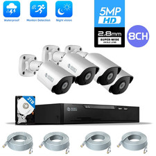 Nature's Generator 4 Camera System - POE NVR - AI Detect - 5MP - 2TB - NGPHSCS picture
