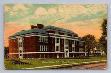 Saugerties Antique New York Postcard SAUQUOIT High School Building 1912 picture