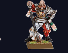 Warhammer TOW Empire of Man Commander w/2H Mace NEW NO BOX picture