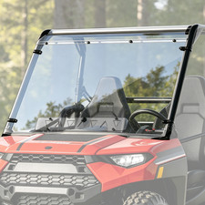 UTV Front Vented Windshield Scratch Resistant for Polaris Ranger 150 EFI 2018-26 picture