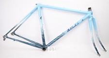 Vintage Albert Eisentraut Lugged Steel Road Bike Frame/Fork 700c Shimano 47cm picture